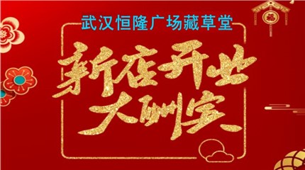 武汉恒隆广场藏草堂新店开业